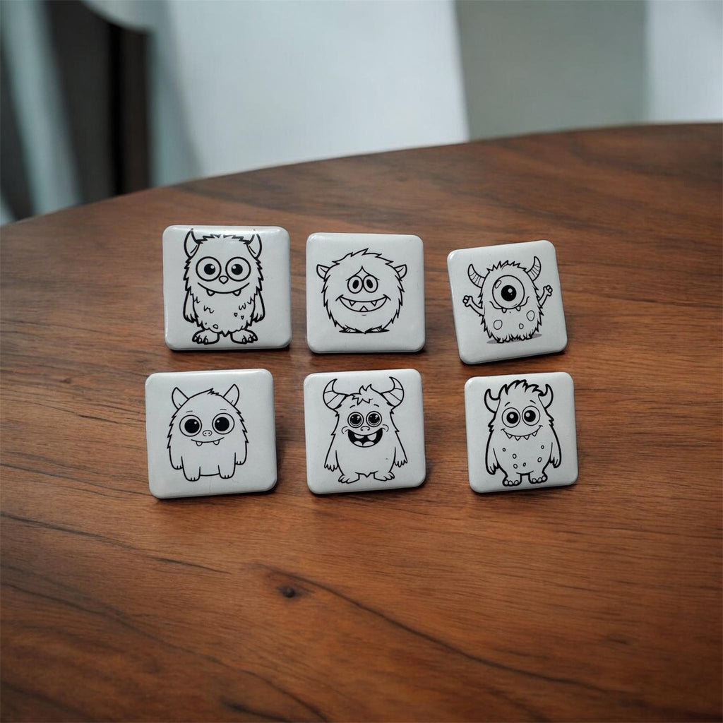 Monsters Coloring Package WITH MARKERS