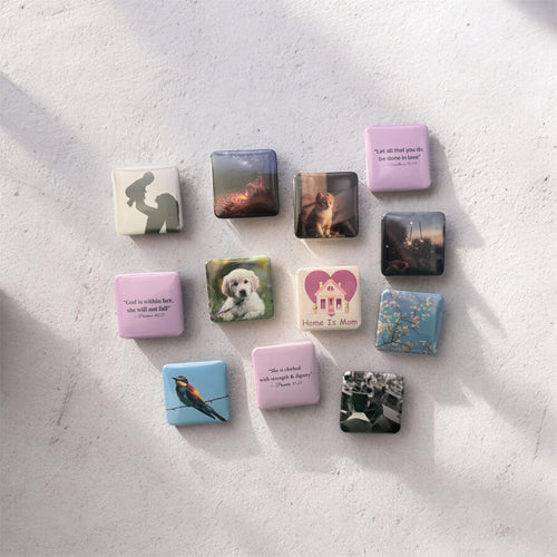 10 Pack Custom Photo Magnets